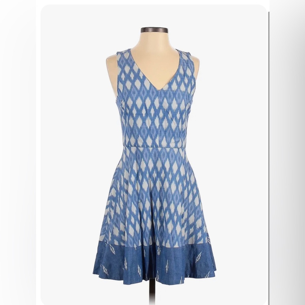 Joie womens blue casual short sleeve dress size S